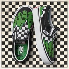 vans checkerboard hulk